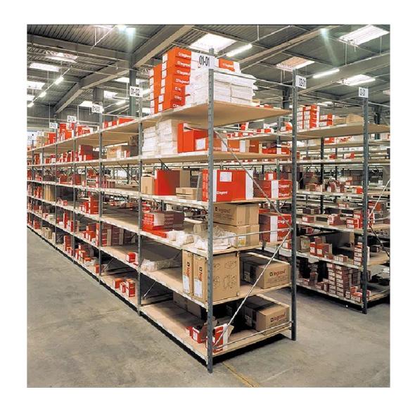 Rayonnage mi lourd économique longerons+platelages PROFILPLUS