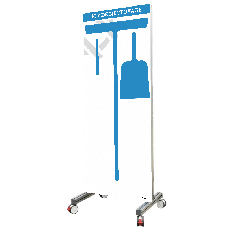 Kit de nettoyage pour atelier - Point de propreté 5S - FACTOPSIS