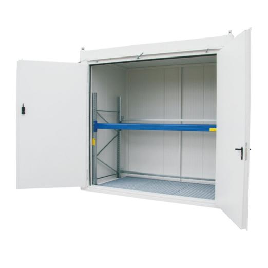 Conteneur de stockage à rayonnage coupe feu 90 minutes - PROTECTO
