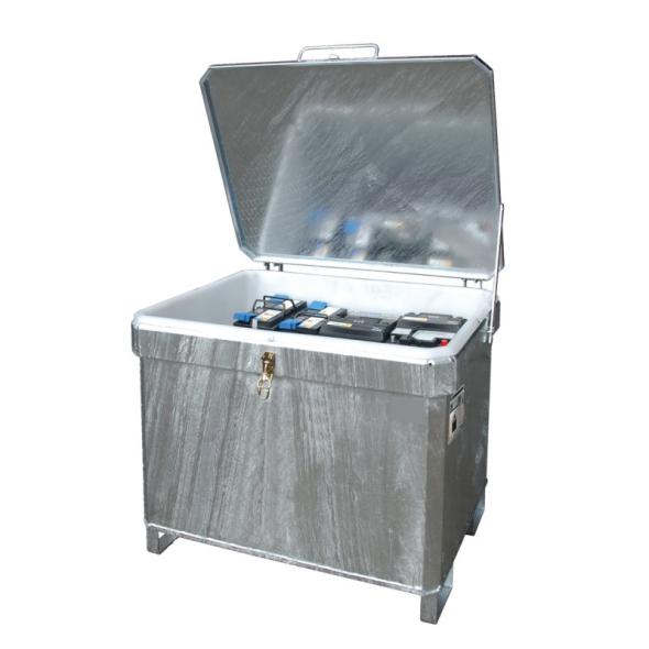 Box collecteur de batteries et accumulateurs 620 litres