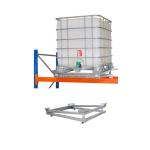 Châssis basculeur d'IBC sur lisses de palettier - PROTECTO