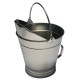 Seau inox gradué avec verseur intégré