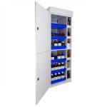 Armoire mélaminée 2 portes battantes pour produits corrosifs - PROTECTO