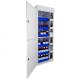 Armoire mélaminée 2 portes battantes pour produits corrosifs