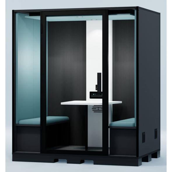 Cabine acoustique industrielle Blabla Quattro Indus
