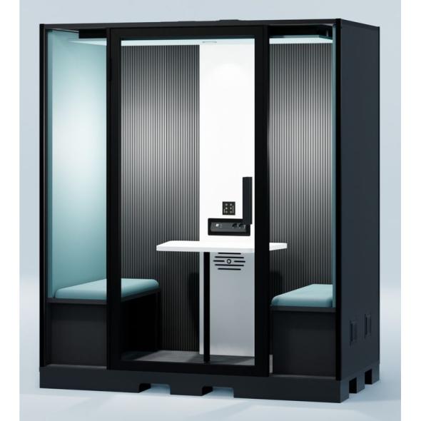 Cabine acoustique industrielle Blabla Duo Indus