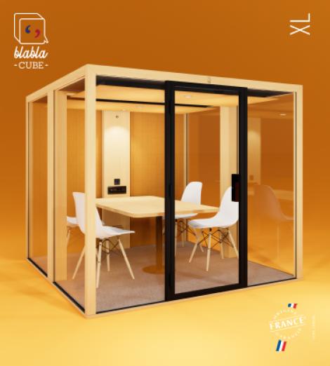 Cabine acoustique partagée Blabla XL - BLABLA CUBE