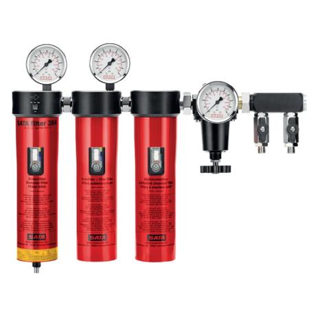 Filtre air comprimé submicronique pour cabine de peinture