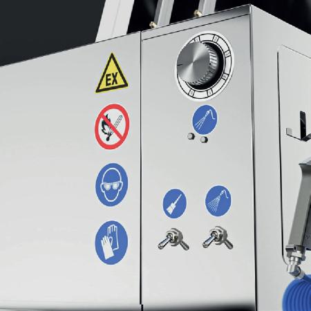 Devis Bac de nettoyage pneumatique Cleansmart (ATEX)