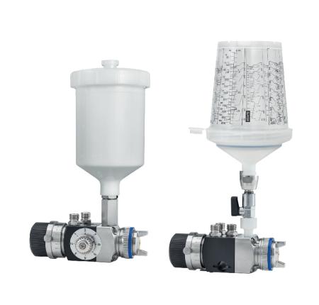 Pistolet à peinture automatique pour test couleurs en laboratoire