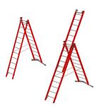 Echelle isolante transformable 2/3 plans TRF2 TRF3 - TST-BT - AUDINNOV