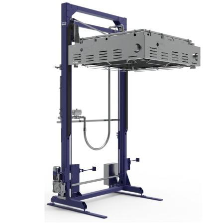 Four de rétraction à gaz à cadre thermique mobile FT55