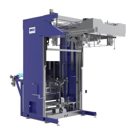 Housseuse automatique de palette par gaine extensible stretch IS43