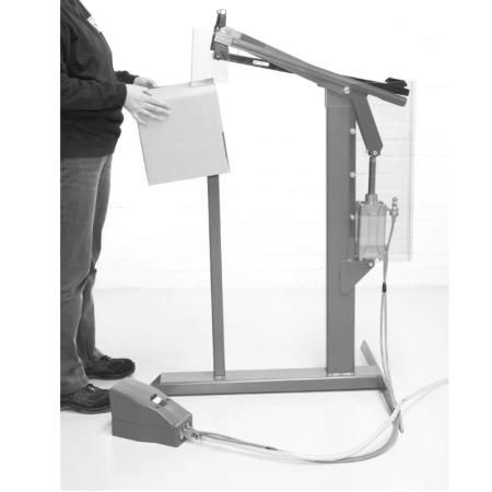 Achat Agrafeuse pneumatique à pédale pour rabats inférieurs de cartons