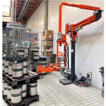 Devis Manipulateur pneumatique industriel avec pince à fût