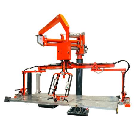 Manipulateur pneumatique à bras rigide - manutention de porte blindée