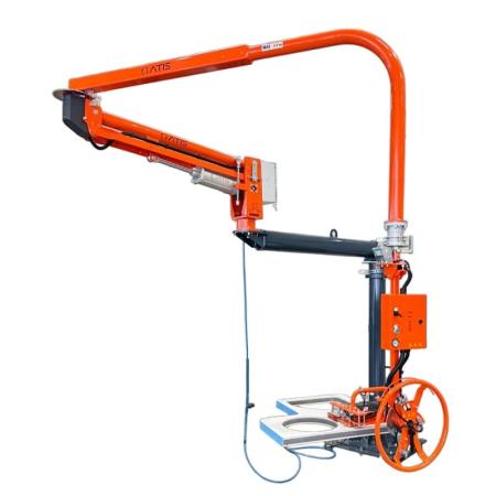 Bras articulé de manutention pour panneaux