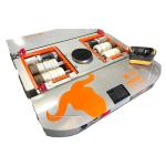 Chariot automoteur Monophasé et batterie OX Miniforce 30 Tonnes - TEC LEVAGE