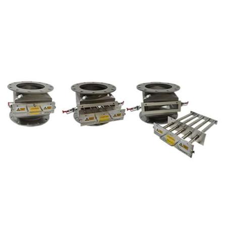 Caisson de séparation magnétique à grille simple