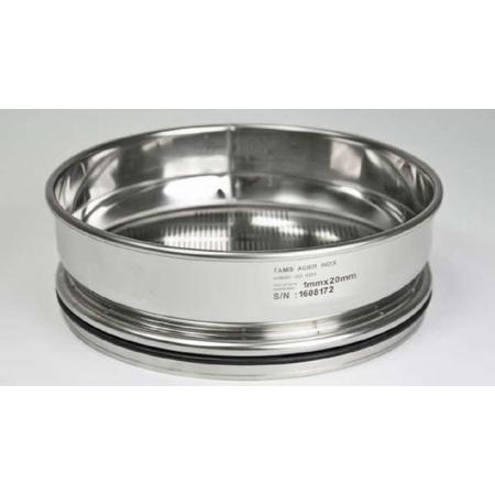 Tamis inox normalisé NF ISO 5223 Ø 200 mm