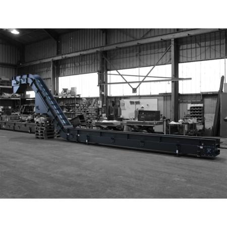 Transporteur modulaire pour plaquettes de bois énergie - biomasse