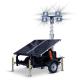 Mât d’éclairage autonome sur remorque - solaire - LUX SOLAR