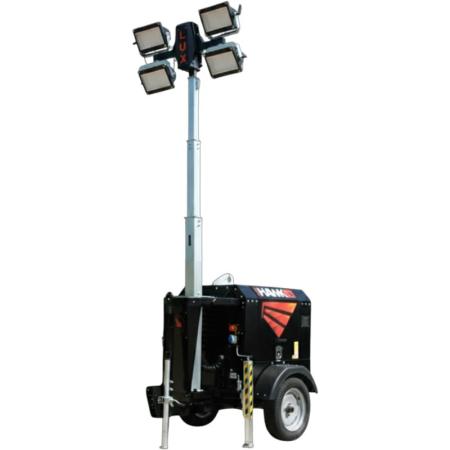 Matériel d’éclairage mobile autonome pour chantiers - LUX Hawk