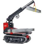 Chenillard à grue embarquée électrique M-CRANE 1030 RT - NACELEXPERT