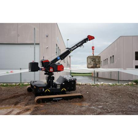 Prix Mini grue tout terrain à contrepoids amovible T-CRANE 1060 EVO