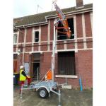 Élévateur charge vertical sur remorque ESR200-5 - TELIP
