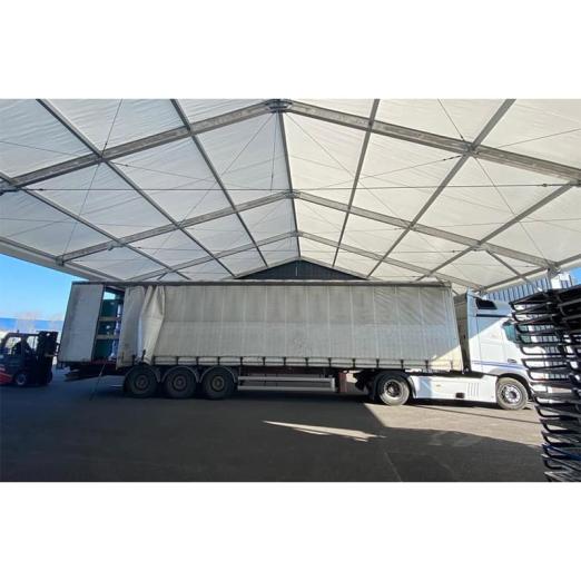 Auvent industriel modulaire démontable - LAURALU