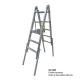 Achat Echelle double transformable à plateforme et pieds réglables MEP