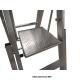 Prix Echelle double transformable à plateforme et pieds réglables MEP