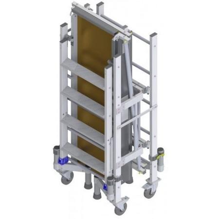 Achat Echafaudage roulant pliant Maxipli - H. de travail réglable jusqu'à 3,5 m