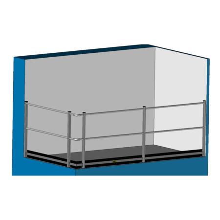 Achat Garde-corps modulaire ABAKIT sans perçage