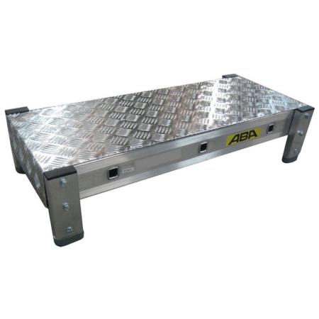 Réhausse de travail en tôle damier pour atelier - REH SP-A