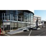 Rampe d’accès PMR à paliers intermédiaires pour ERP - RAMPE SP-A - ABA ECHELLES