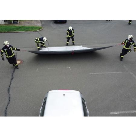 Devis Bâche anti-feu lithium pour petits véhicules, motos et matériels - 5 x 6 m