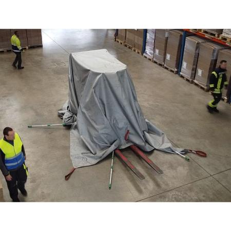 Achat Couverture anti-feu pour chariot élévateur avec batteries - 6 x 8 m