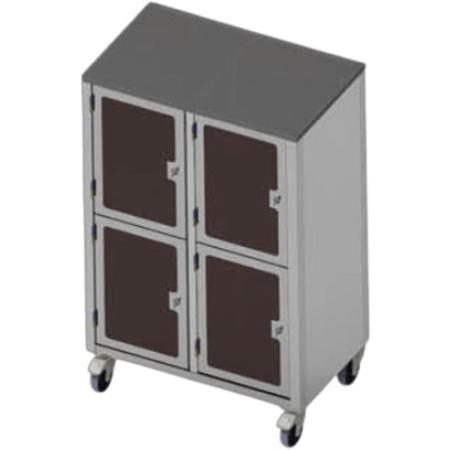 Armoire inox pour rangement des EPI en atelier - laboratoire