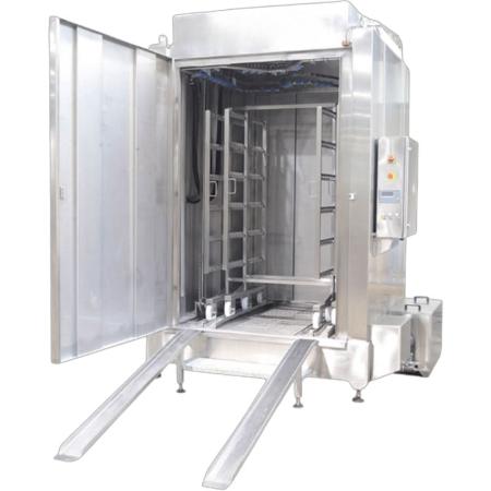 Laveuse de chariots industrielle inox AISI 304L