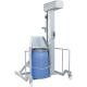 Élévateur basculeur à colonne inox AISI 304L - fût cuve pétrin type VMI