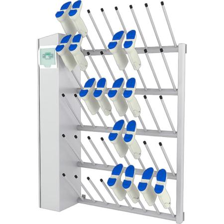 Sèche bottes électrique mural inox 20-30-40 paires