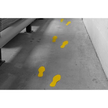 Achat Adhésifs "Empreintes de pas" pour circulation piétonne LINE PLAN FOOT