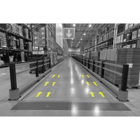 Devis Flèches de signalisation adhésives pour marquage au sol LINE PLAN ARROW