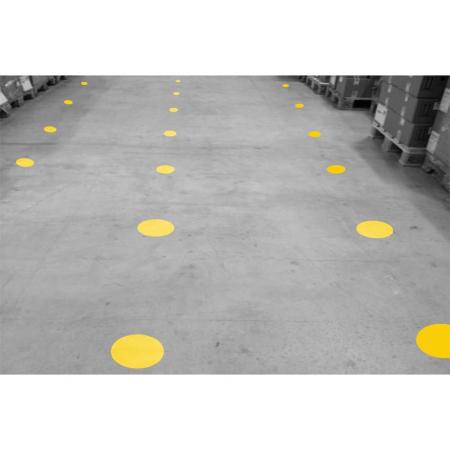 Devis Pastilles adhésives rondes de marquage au sol LINE PLAN DOT