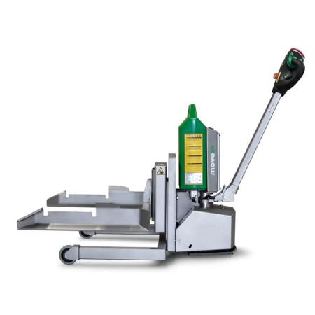 Achat Chariot tracteur électrique pour bac Europe inox TT-1000-M-Inox-EB