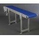 Convoyeur à tapis modulaire plastique bati aluminium