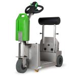 Tracteur de manutention électrique conducteur porté RR-1000-S-Inox - GroupeLean FRANCE