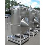 Location de cuves inox à cône de vidange KRONPRESS® - LOKRO